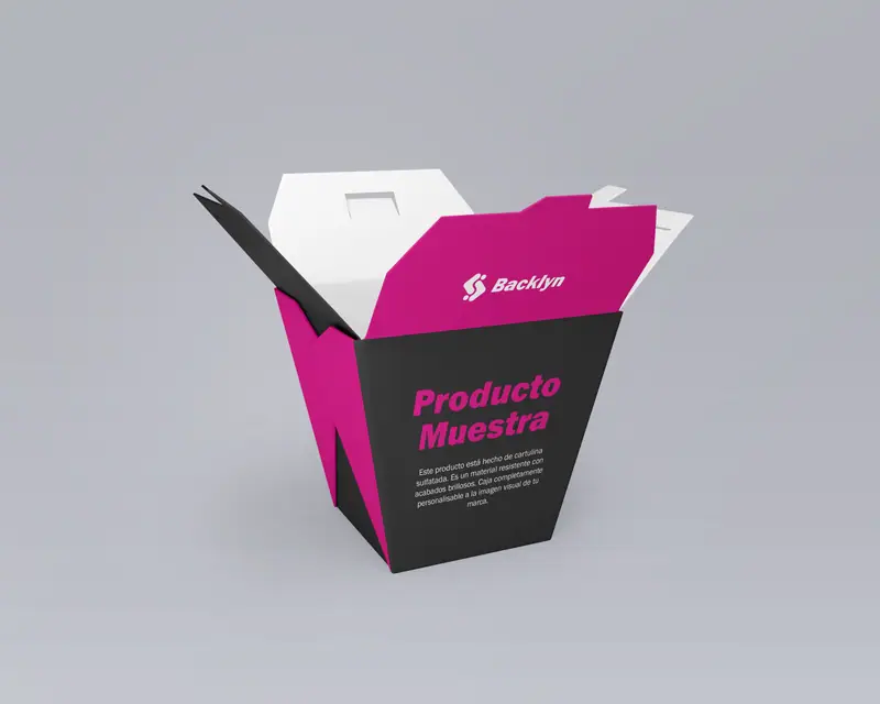 Backlyn: Empaque para comida