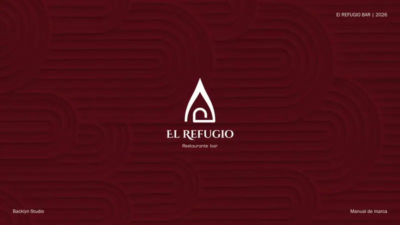 El Refugio Bar: Manual de marca