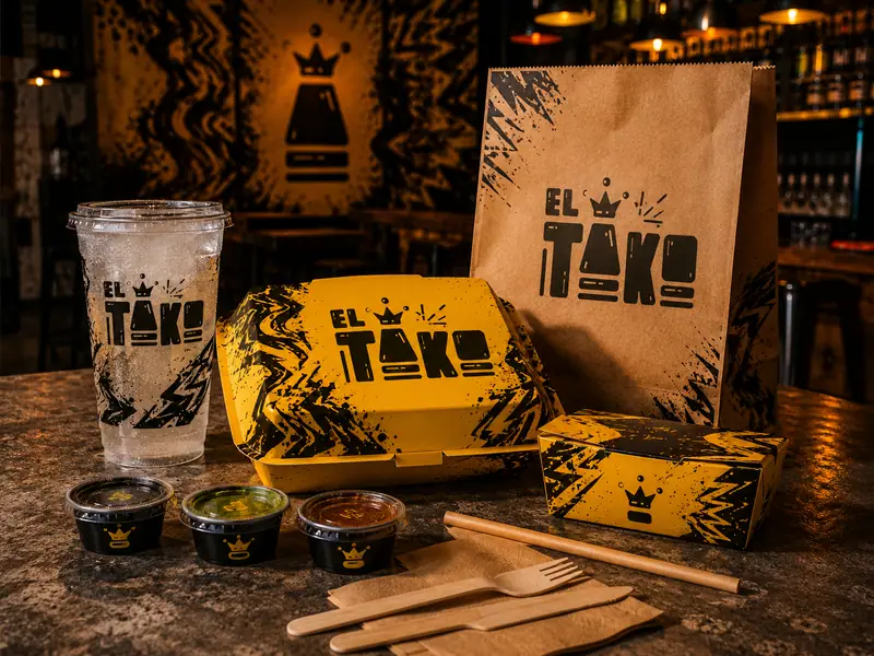 El Tako: Bolsa y empaques para llevar